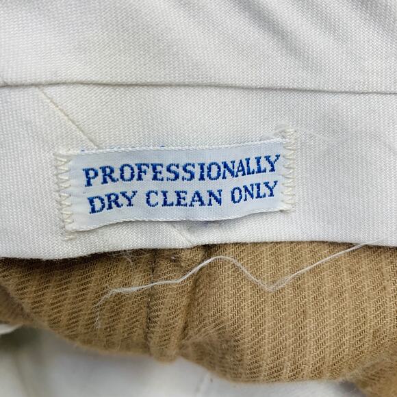 WILKES BASHFORD Size 28 Brown Tan Corduroy Pleated Casual Pants - Picture 6 of 7